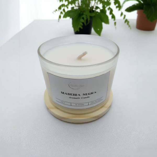 Vela Aromática Madeiras Nobre ( Novidade)