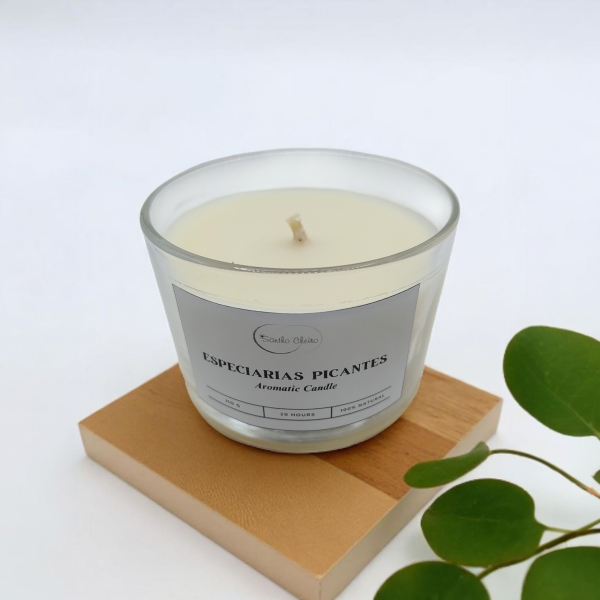 Vela Aromática Especiarias Picantes