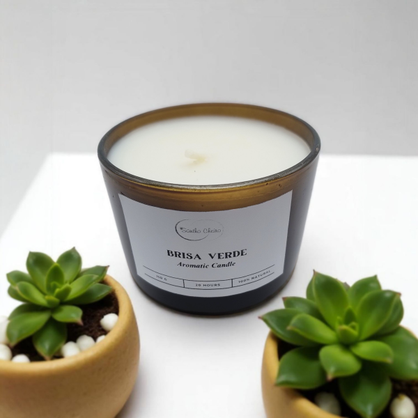Vela Aromática Brisa Verde
