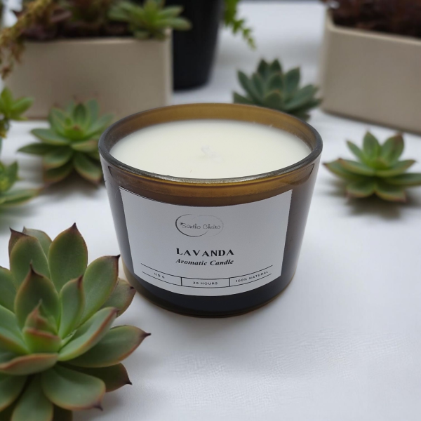 Vela Aromática Lavanda