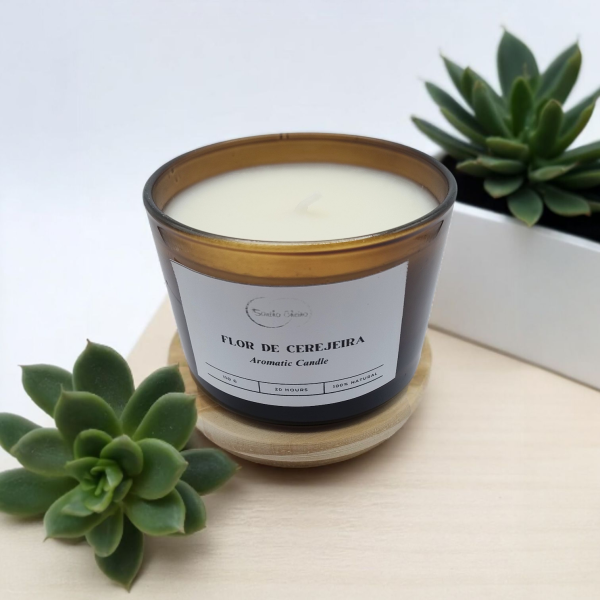 Vela Aromática Flor de Cerejeira