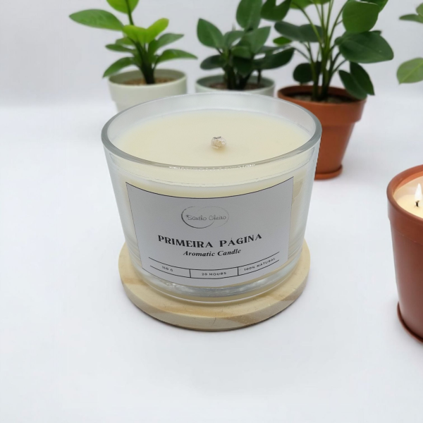 Vela Aromática Primeira Página