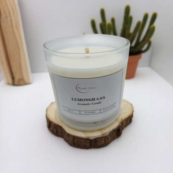 Vela Aromática Lemongrass