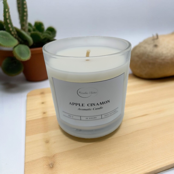 Vela Aromática Apple Cinamon