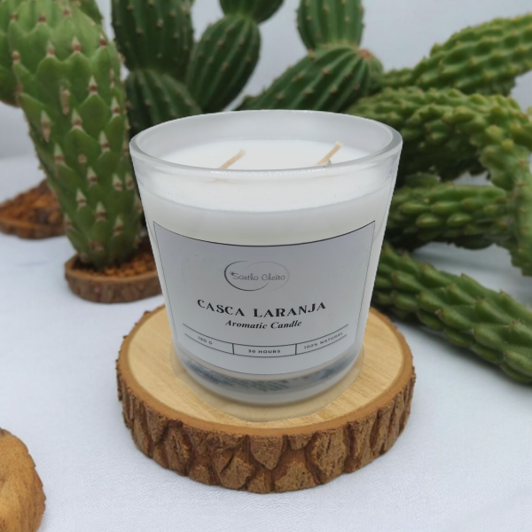 Vela Aromática Casca de Laranja