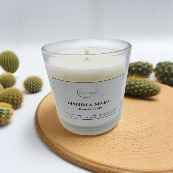 Vela Aromática Orquídea Negra