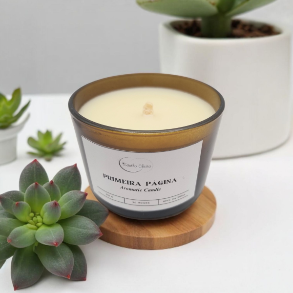 Vela Aromática Primeira Página