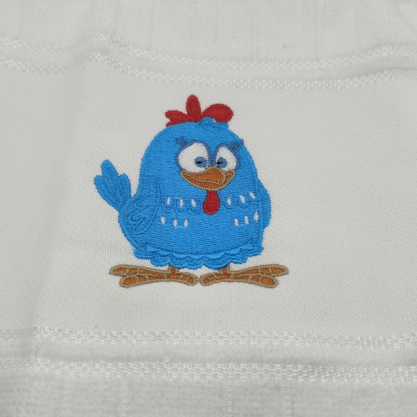Toalha Lavabo Galinha Pintadinha