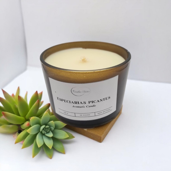 Vela Aromática Especiarias Picantes
